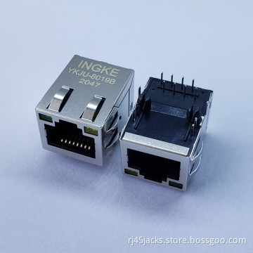 INGKE YKJU-8019B Direct Substitute JXD1-0008NL 1 Port THT RJ45 magnet module connector